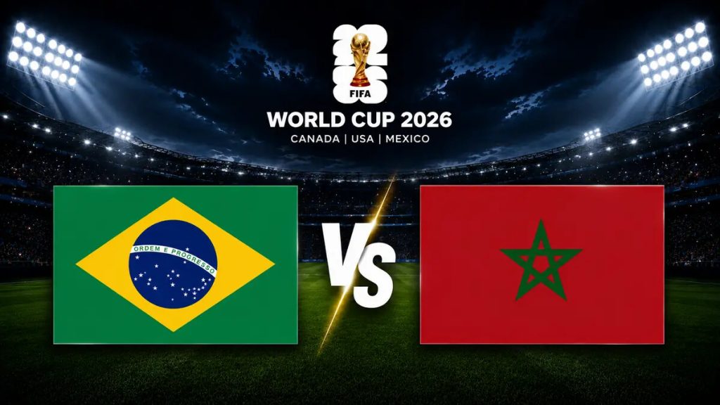Brazil vs Morocco World Cup 2026 prediction